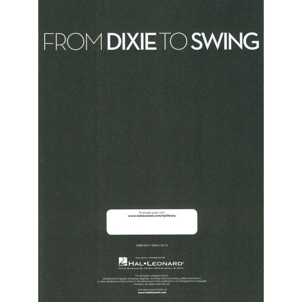 Music Minus One From Dixie to Swing Clarinet