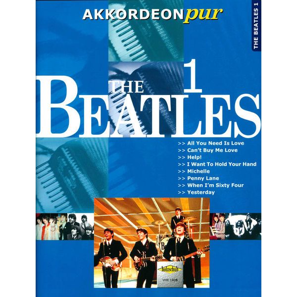 Holzschuh Verlag Akkordeon Pur Beatles 1