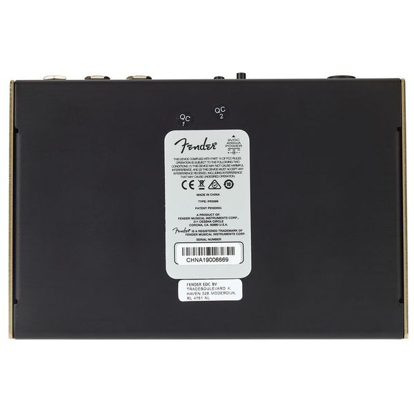 Fender Downtown Express Bass station