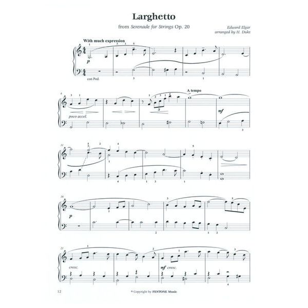 Fentone Music The Elgar Piano Album