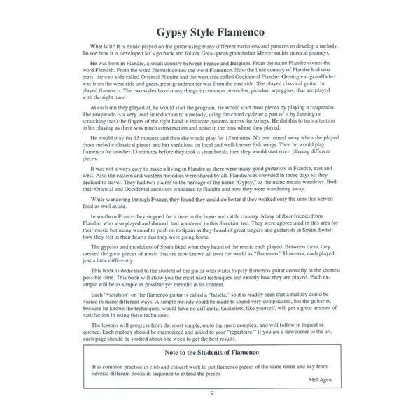 Mel Bay Easy Flamenco Solos