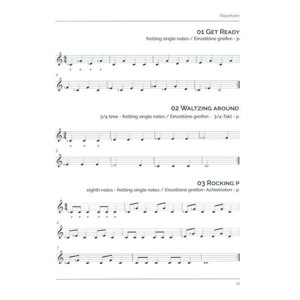 Elisabeth Pfeiffer  Ukulele Fingerstyle Etüden