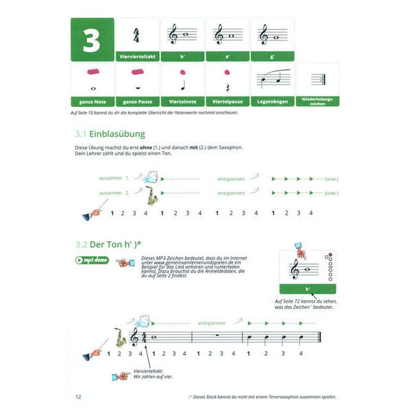 Blser-Schulen-Verlag Gemeinsam Lernen 1 A-Sax