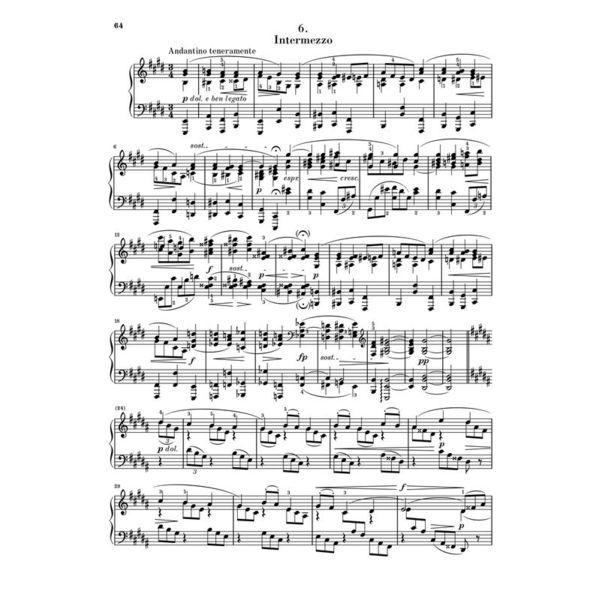 Henle Verlag Brahms Klavierstücke