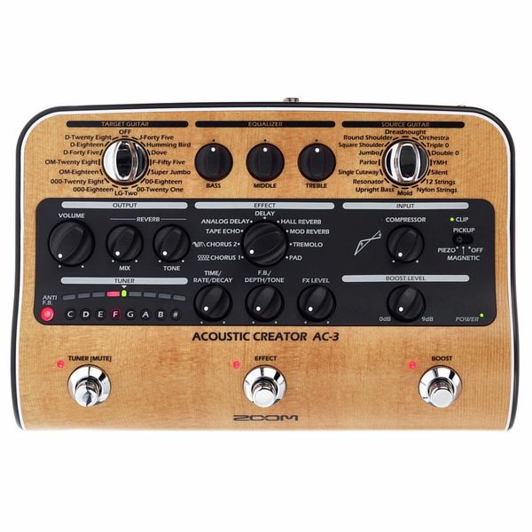 Zoom AC3 Acoustic Guitar FX