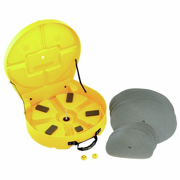 Hardcase 22" Cymbal Case Yellow