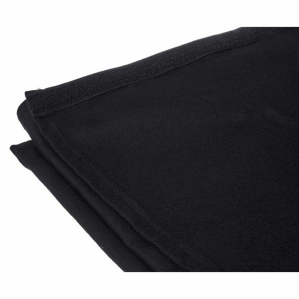 Stairville Skirt 160g/m 4.0x0.4m Bk