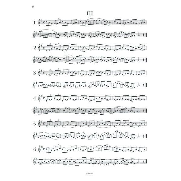 Editio Musica Budapest Etüden für Oboe