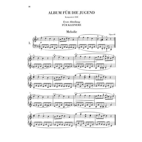 Henle Verlag Schumann Kinderszenen/Album