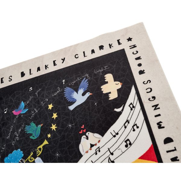 Drum N Base Club Drum Rug Night