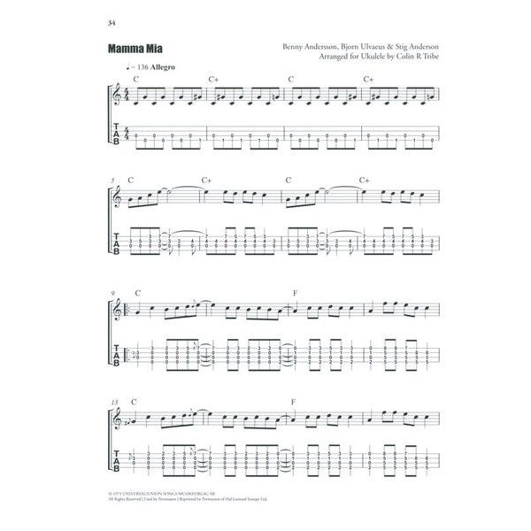 Schott Fingerstyle Ukulele Songbook