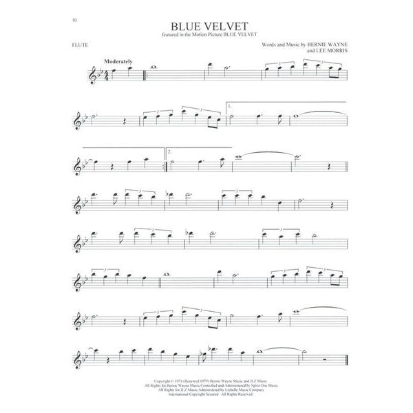 Hal Leonard 101 Movie Hits For Flute