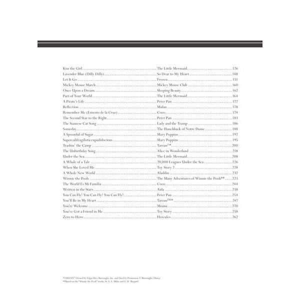 Hal Leonard Library of Disney Songs Piano