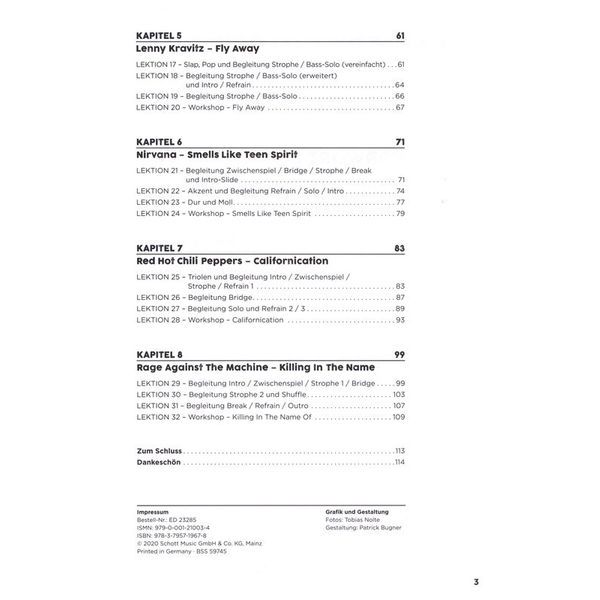 Schott Rock's Cool Bass 2