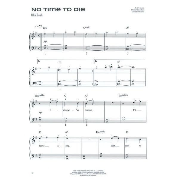 Bosworth Die ersten 50 Popsongs Klavier