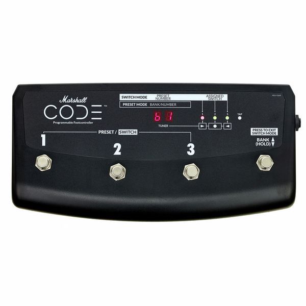 Marshall Footswitch Code Serie