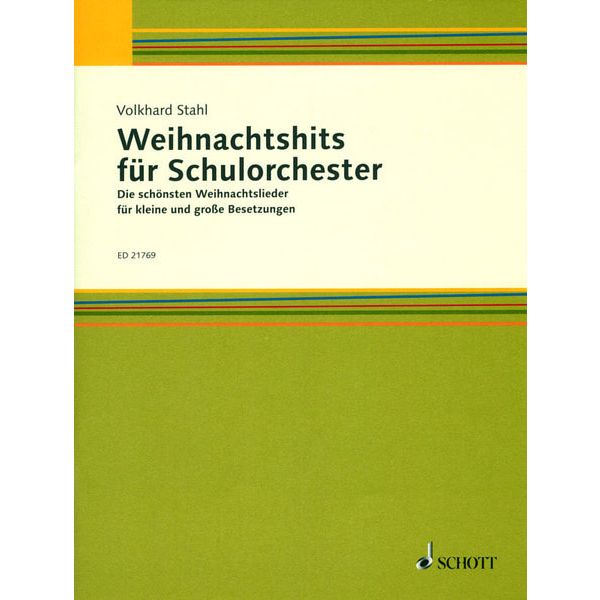 Schott Weihnachtshits Schulorchester
