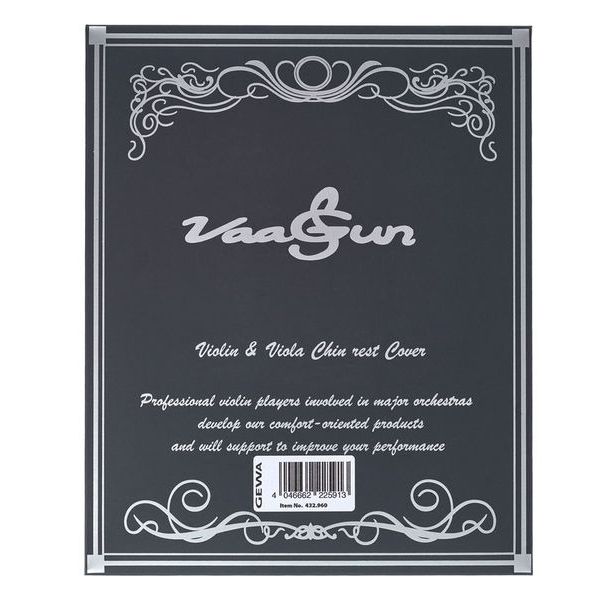 Vaagun Chinrest Cover Black Round L