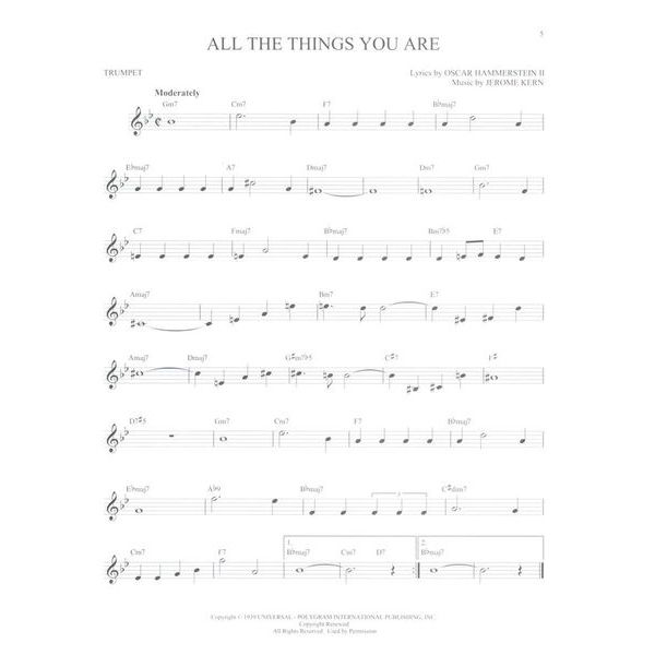 Hal Leonard 101 Jazz Songs for Trumpet