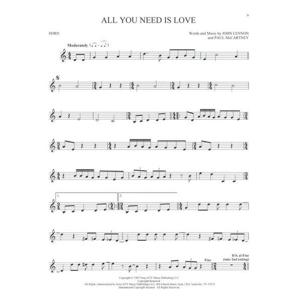 Hal Leonard 101 Popular Songs Horn