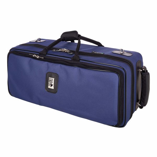 Marcus Bonna MB-02N Case 2 Trumpets Blue P