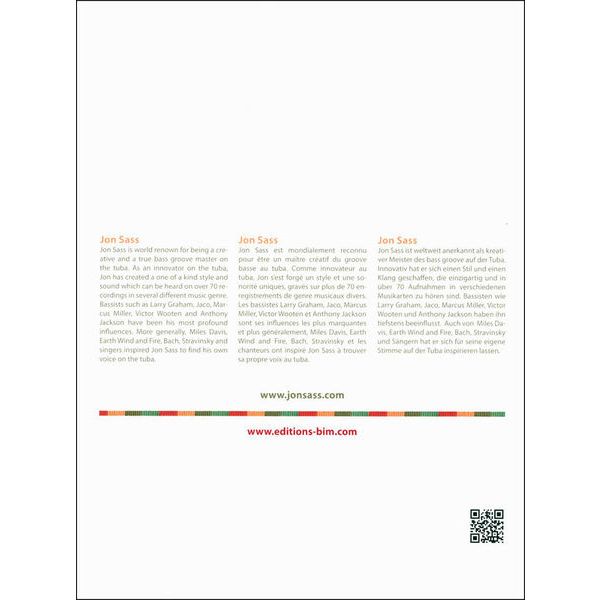 Editions Bim The Jon Sass Bassline Book