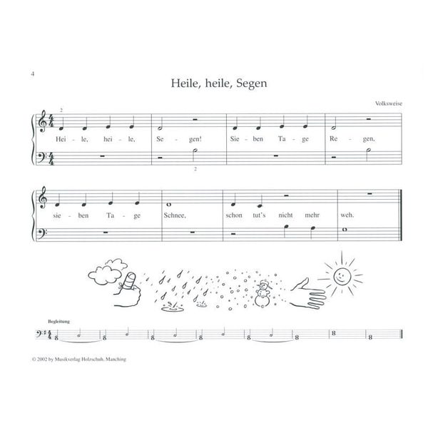 Holzschuh Verlag Meine allerersten Kinderlieder