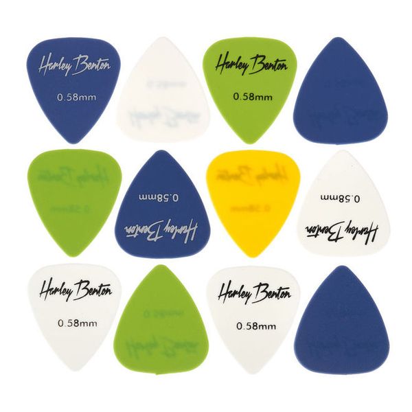 Harley Benton Nylon Player Pick Set 0,58mm
