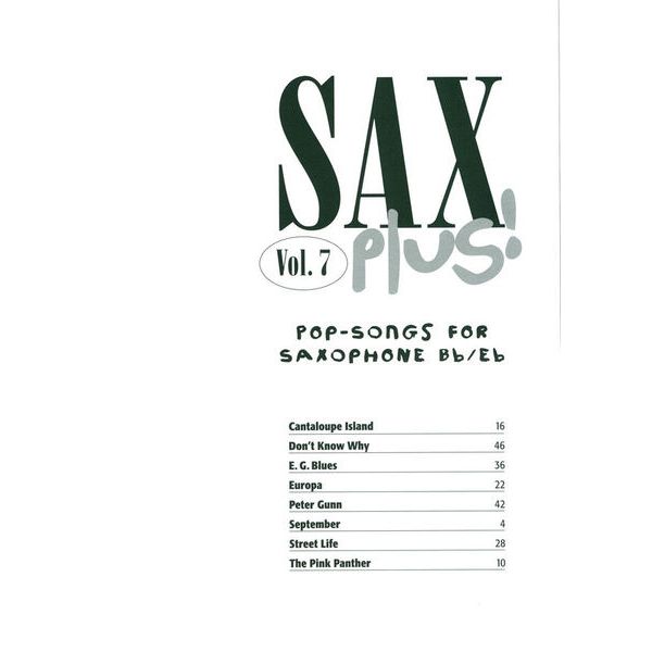 Edition Dux Sax Plus 7