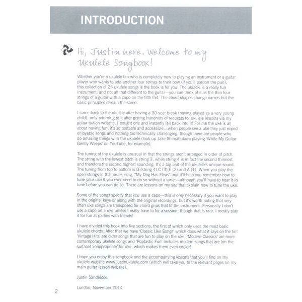 Wise Publications Justinguitar.com Ukulele