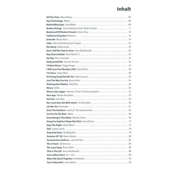 Hage Musikverlag Let's Play Guitar Pop Rock Hit