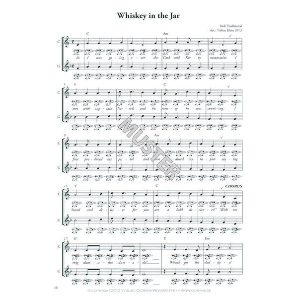 ocarinamusic Irish Folk Music for Ocarina 1