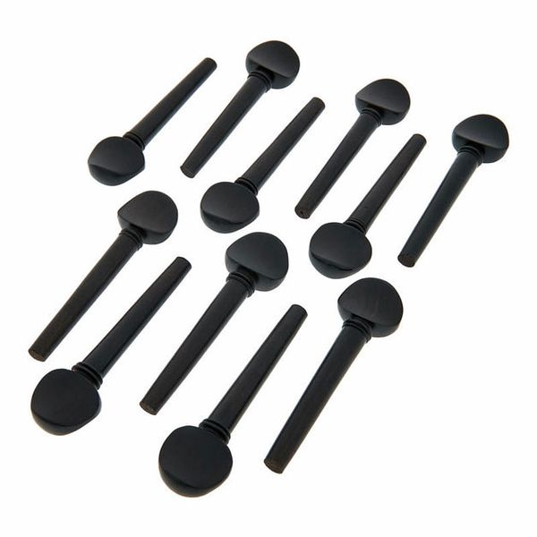 Saz 730B Oud Pegs Set Ebony