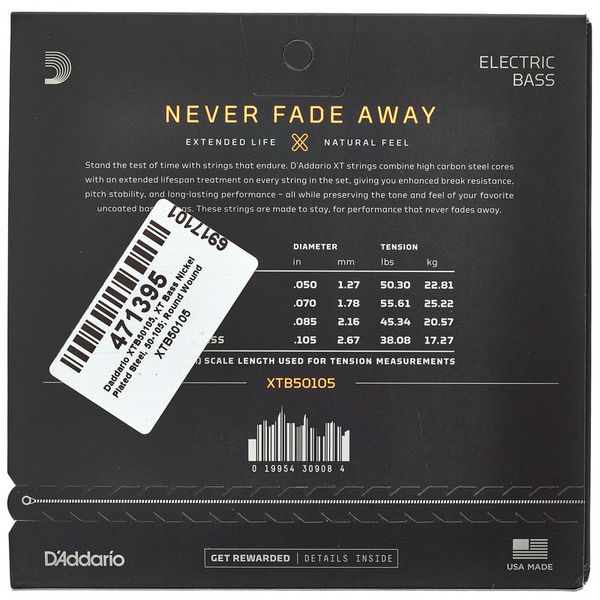 Daddario XTB50105 Medium