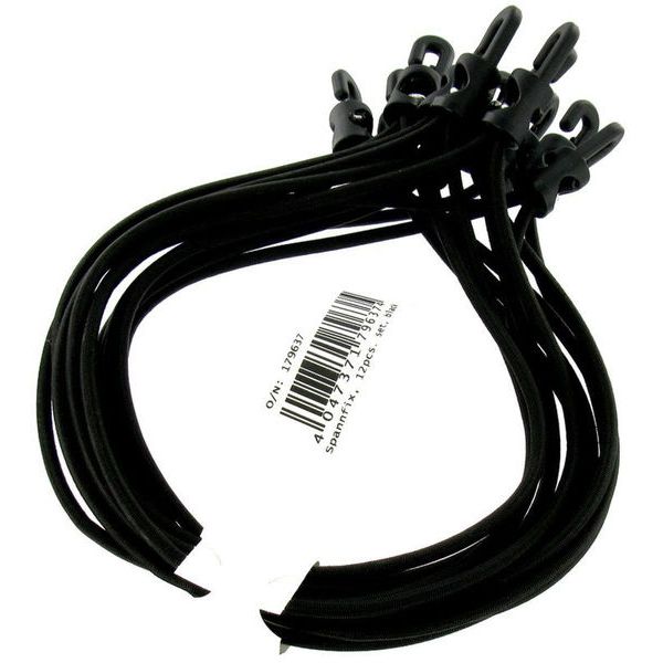 Stairville Euro Molton Set Black 6x3m