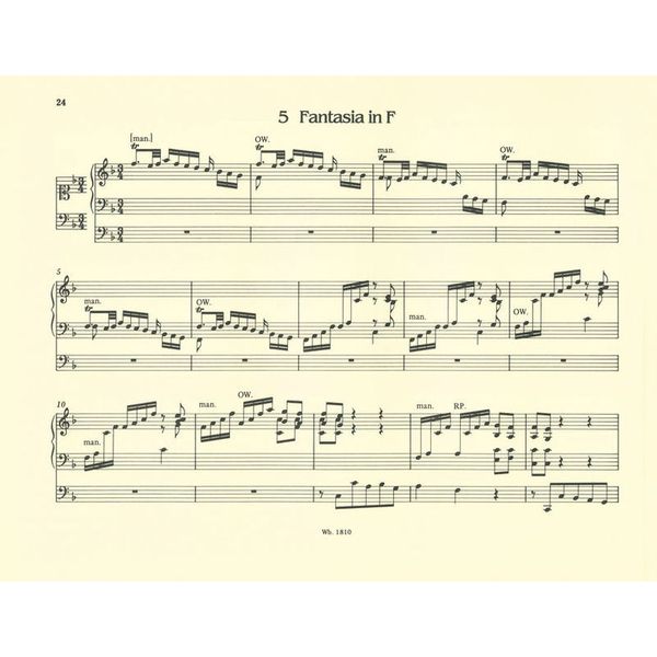 Breitkopf & Hrtel Krebs Orgelwerke II