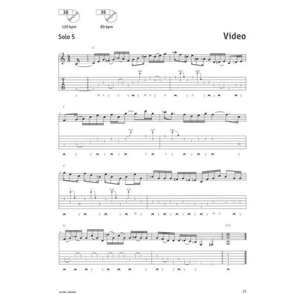 Artist Ahead Musikverlag Country-Gitarre