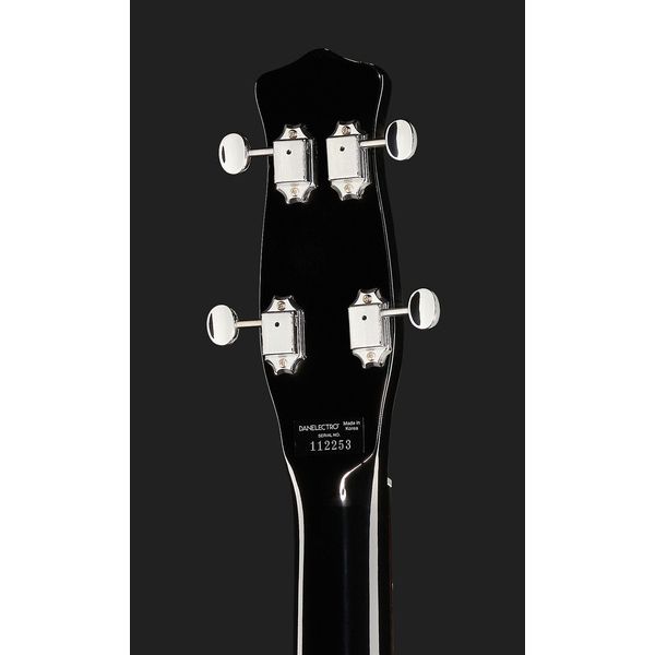Danelectro 58 Longhorn Bass Black Red