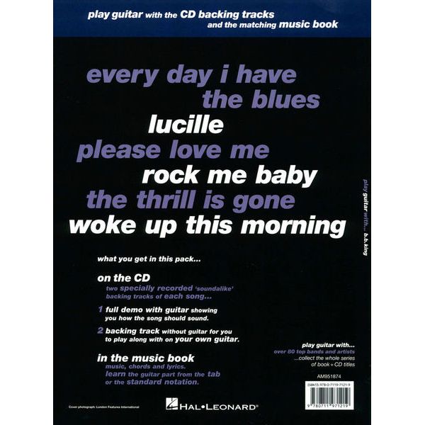 Wise Publications Play Guitar With B.B. King