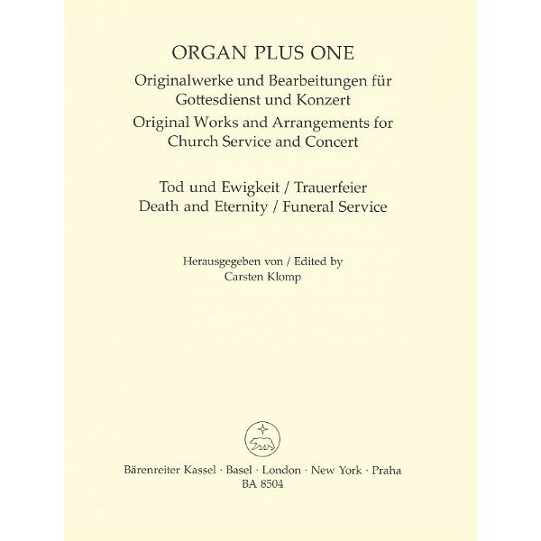 Brenreiter Organ Plus One Funeral Service