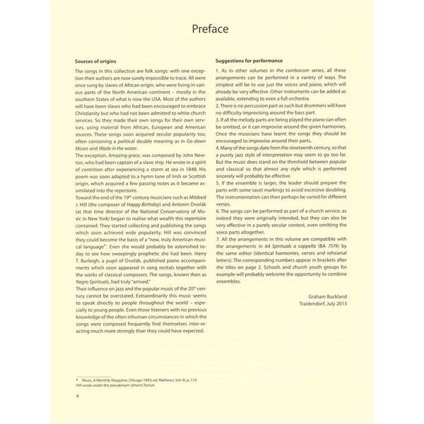 Brenreiter combocom Spirituals