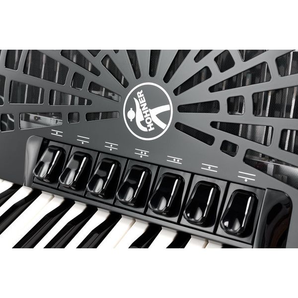 Hohner Bravo III 96 silent key white