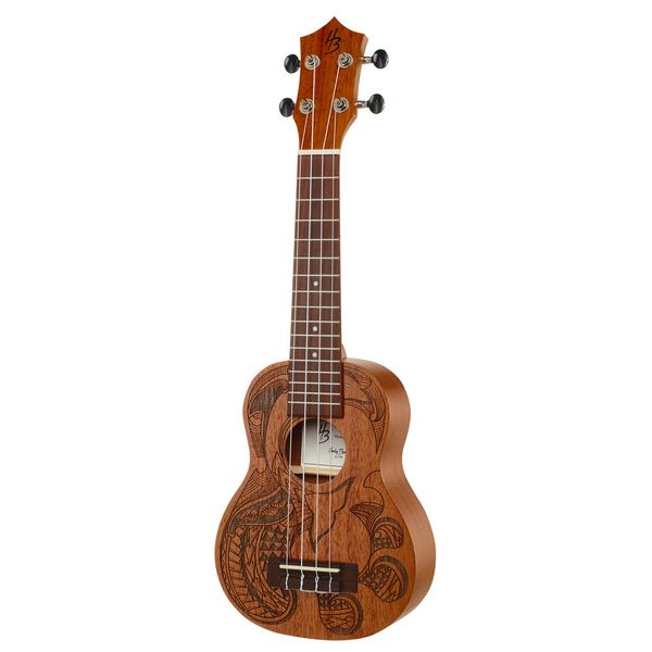 Harley Benton Hawaii Dolphin Tattoo S W/Bag