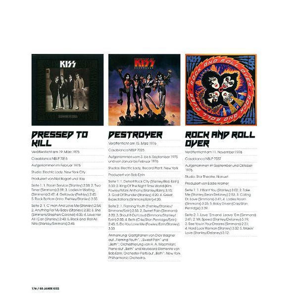 Hannibal Verlag 50 Jahre Kiss