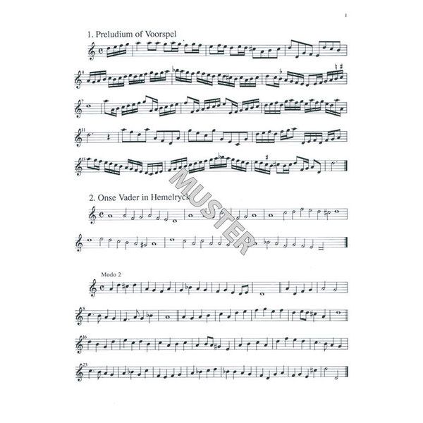 Musikverlag XYZ Van Eyck Der Fluyten Lusthof 1