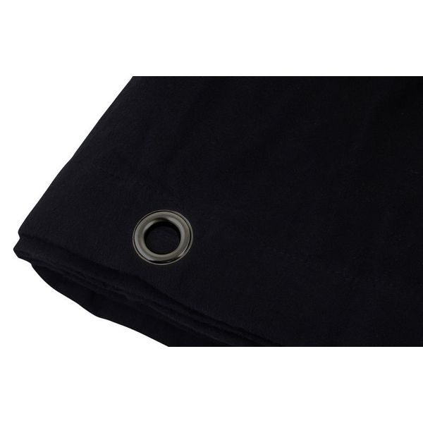 Stairville Curtain 160g/m 1.0x3.0m Bk