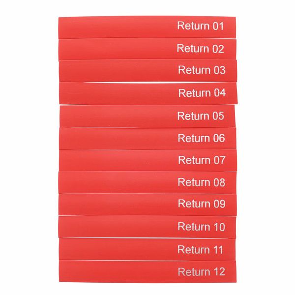 Sommer Cable Shrinktube Set Return