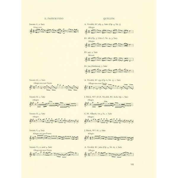 Brenreiter Chédeville Il Pastor Fido