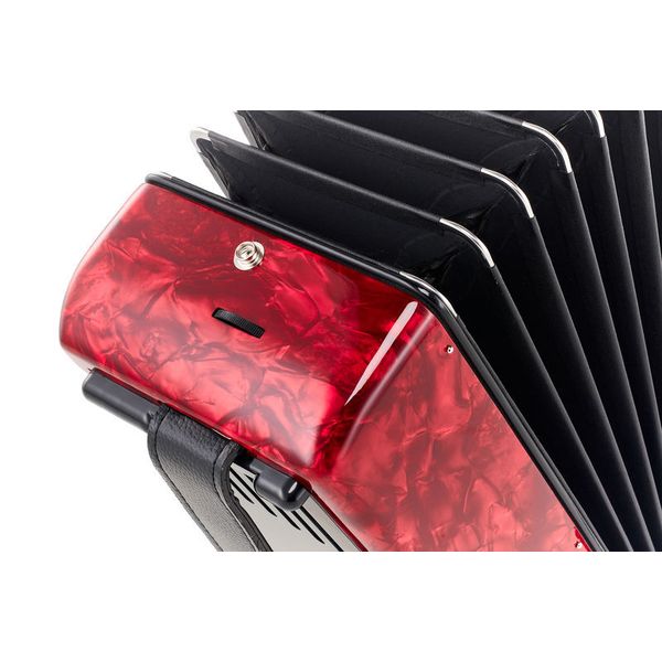 Hohner Bravo III 96 silent key red