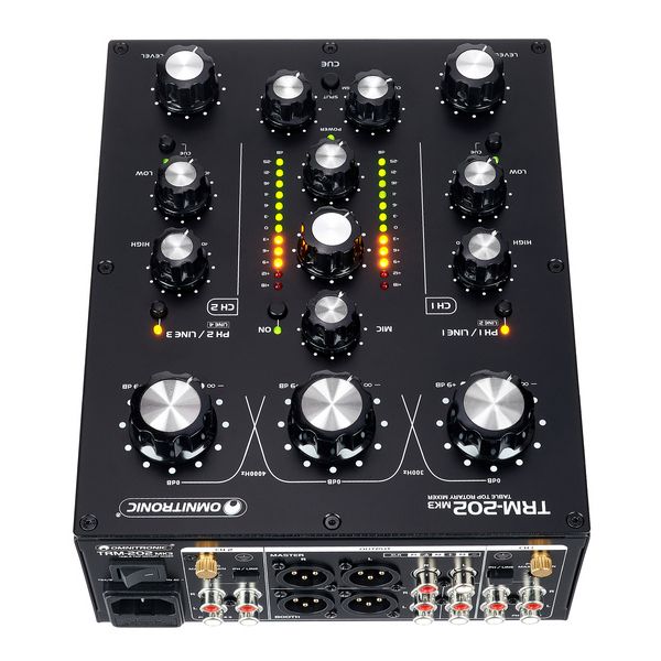 Omnitronic TRM-202 MK3 HP Bundle